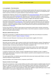 Le ere geologiche – Eone fanerozoico Nota anche come era