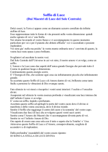 Soffio di Luce - Maestri di Luce