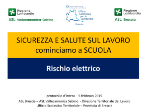 Rischio elettrico - I.I.S. MARIO RIGONI STERN BERGAMO