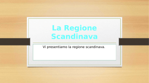 I climi della regione scandinava