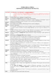 10365-Tavola Cronologica sec XVI - Pontificia Università Lateranense