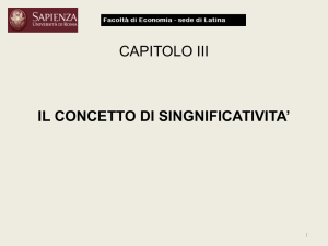 CORSO DI REVISIONE CONTABILE