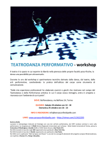 il progetto teatrale liquidi prevede la realizzazione di uno spettacolo