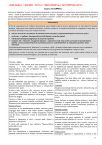 linee guida - Matematica.it