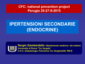 Ipertensioni secondarie (endocrine)