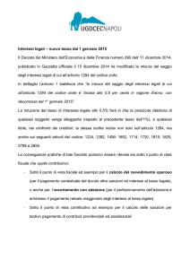 Interessi Legali