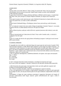 Caterina Donati, Linguistica Generale, II Modulo. La Linguistica