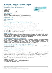 OTIMECTIN 1 mg/g gel auricolare per gatti