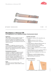 Riscaldatore a infrarossi CIR