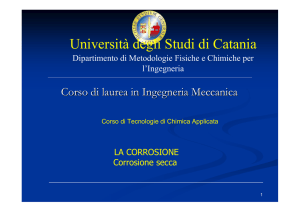 corrosione secca