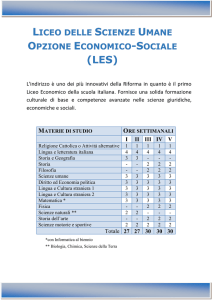 Liceo Economico Sociale