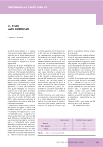 GLI STUDI CASO
