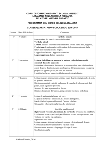 programma - Giunti Scuola