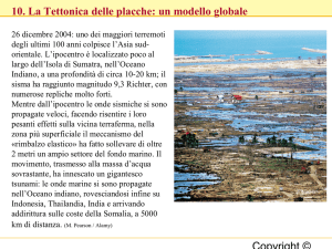 La Tettonica delle placche