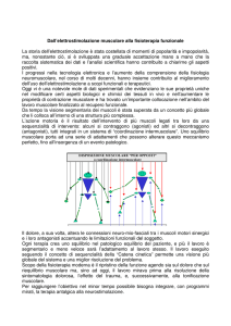 Dall`elettrostimolazione muscolare alla fisioterapia