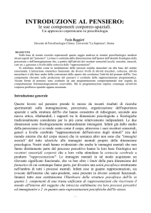 Introduzione al Pensiero