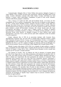 mascherpa luigi - Ministero della Difesa