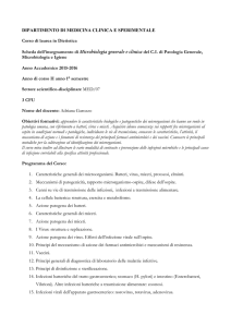 Programma - Medicina Unict