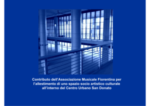 Presentazione_CentroSanDonato - Associazione Piazza San Donato