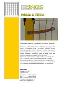 messa a terra - Protec Sicurezza Macchine
