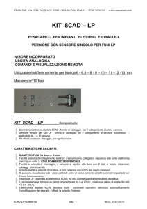Dispositivo per il rilevamento del carico