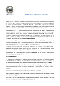 la sedazione in endoscopia digestiva