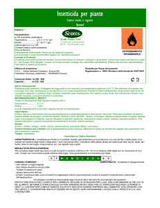 Insetticida per piante - Prodotti fitosanitari