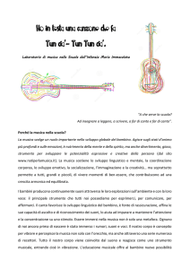Tun Tun cia`. - Scuola materna Maria Immacolata