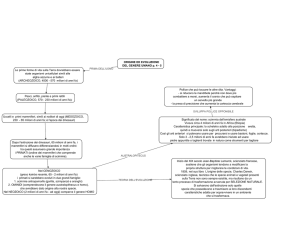 ORIGINE ED EVOLUZIONE DEL GENERE UMANO p. 4 - 5