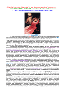Modelli di percezione della realtà