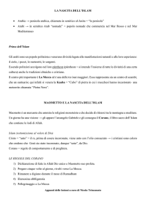 L`Islam, la nascita e il Califfato_APPUNTI
