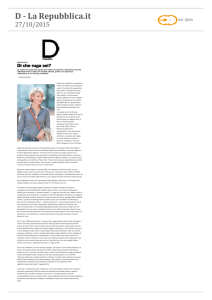 D - La Repubblica.it