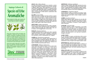 Aromatiche - Erboristeria BIOS