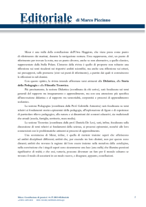 Editoriale di Marco Piccinno