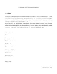 Dichiarazione d`artista in