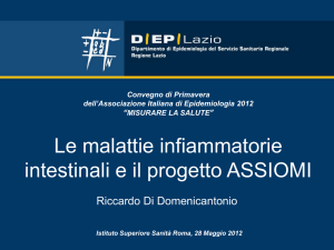 Le malattie infiammatorie intestinali e il progetto “assiomi”