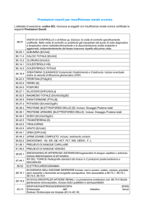 clicca per visualizzare le Prestazioni Esenti.