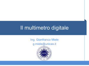 Il multimetro digitale