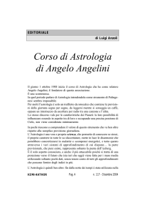 Corso di Astrologia di Angelo Angelini - Kemi