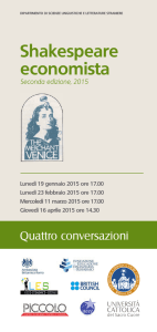 Shakespeare economista