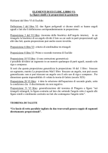 ELEMENTI DI EUCLIDE, LIBRO VI