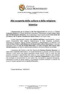 Alla scoperta della cultura e della religione islamica