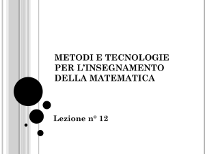 Lezione 12