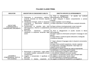 italiano classe iii