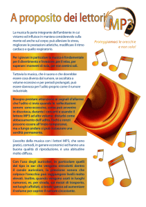 Musica a tutto volume? no grazie!