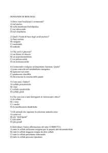 Quiz di preparazione al test di accesso