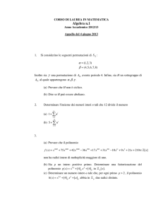 42 - Dipartimento di Matematica