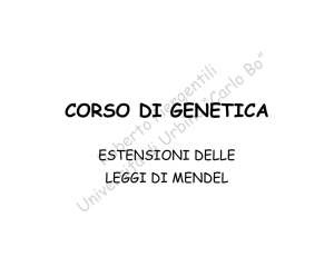 Estensioni delle leggi di Mendel