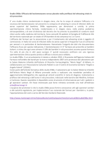 Studio ENBe: Efficacia del beclometasone versus placebo nella