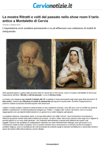 La mostra Ritratti e volti dal passato nello show